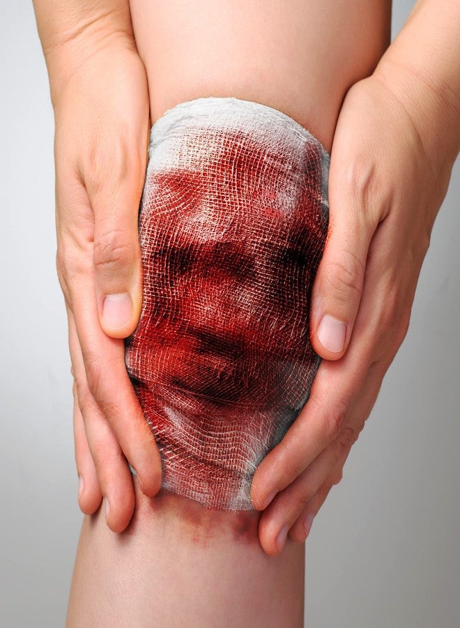 إيفر ريدي فيرست آيد ضمادات شاش معقمة مضغوطة من إيفر ريدي للإسعافات الأولية، 6 طبقات، ضمادات طبية طارئة لحقائب الإسعافات الأولية - 4.5 بوصة × 4.1 ياردة - عبوة من 10 قطع - Image 4